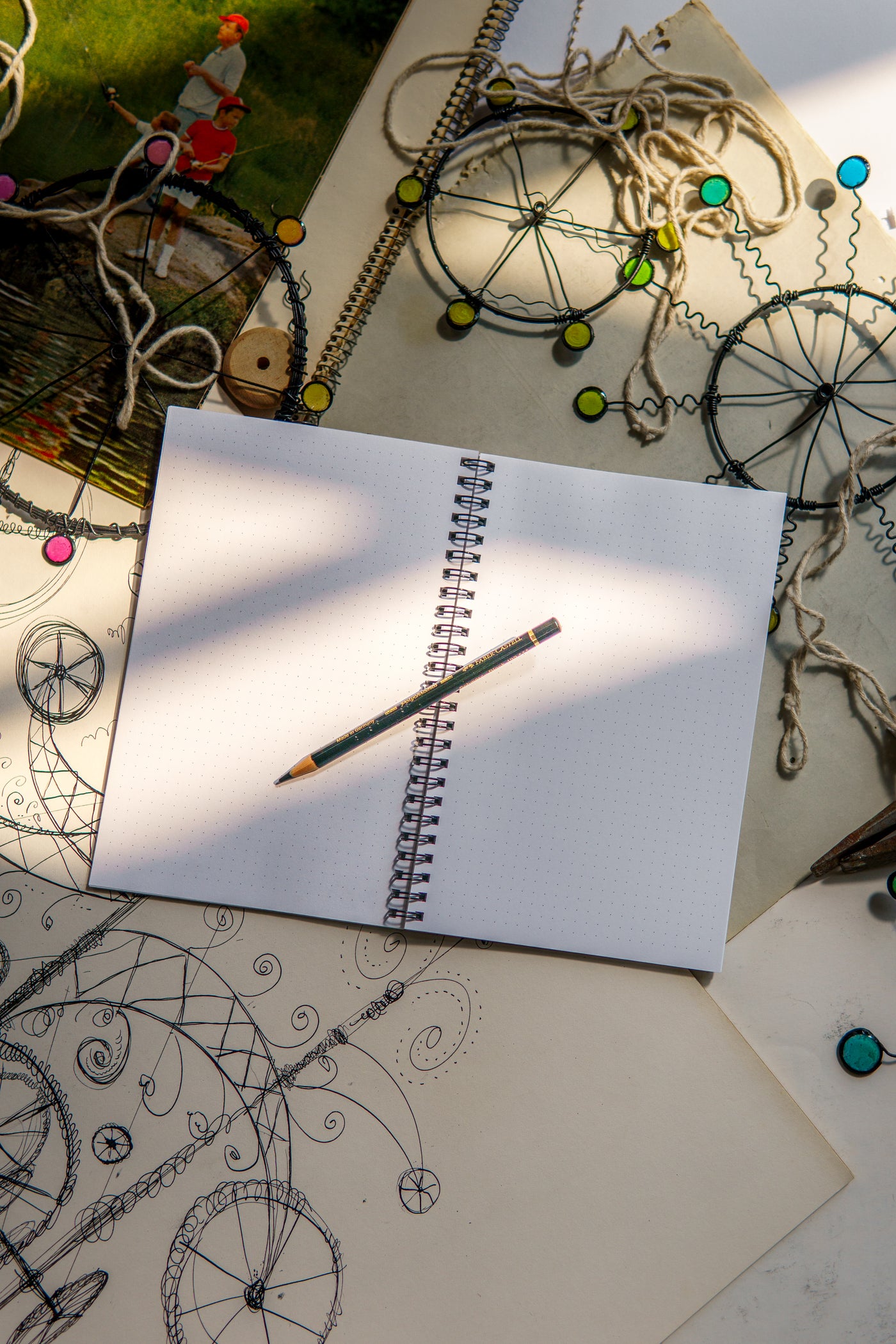Saturday Morning Dreams Spiral Notebook